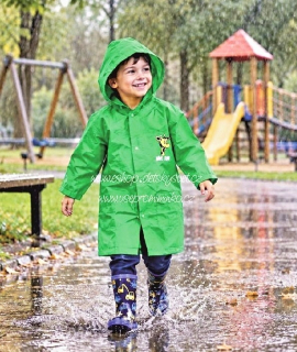 Dětská pláštěnka do deště Viola zelená vel. 120 – dětská pláštěnka 🌧️💚