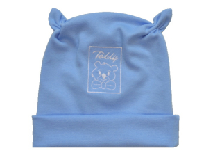 Dětská čepička Dětský svět Teddy světle modrá