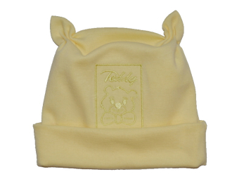 Čepička pro miminko Dětský svět Teddy žlutá